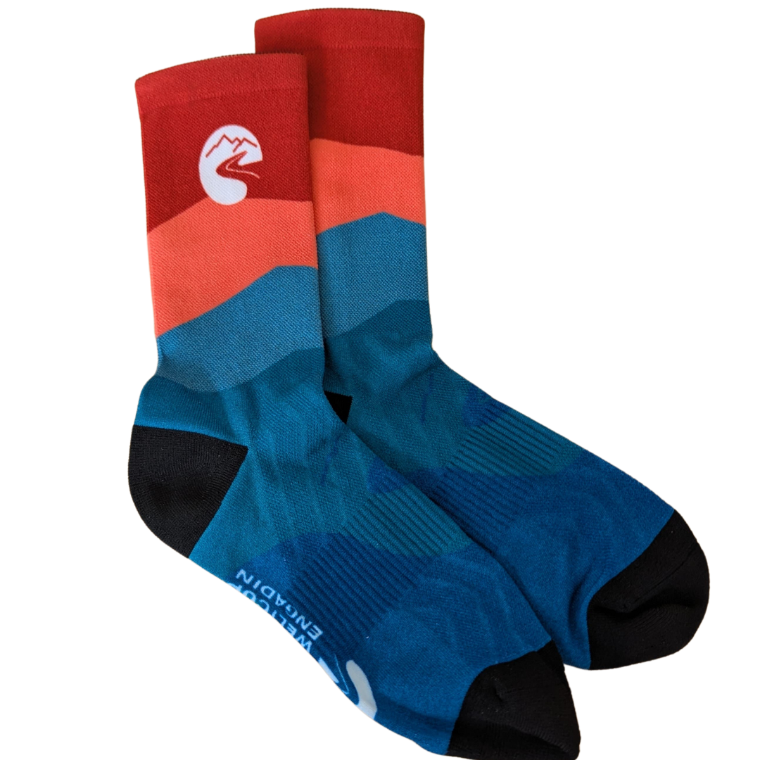 Sportsocken "COOP FIS Langlauf Weltcup Engadin" (limitierte Anzahl)
