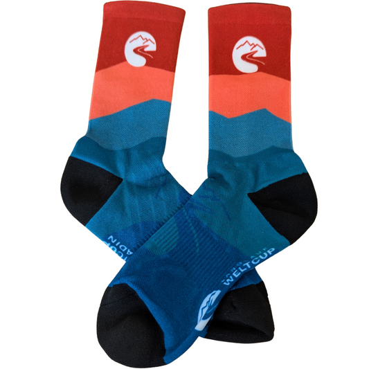Sportsocken "COOP FIS Langlauf Weltcup Engadin" (limitierte Anzahl)